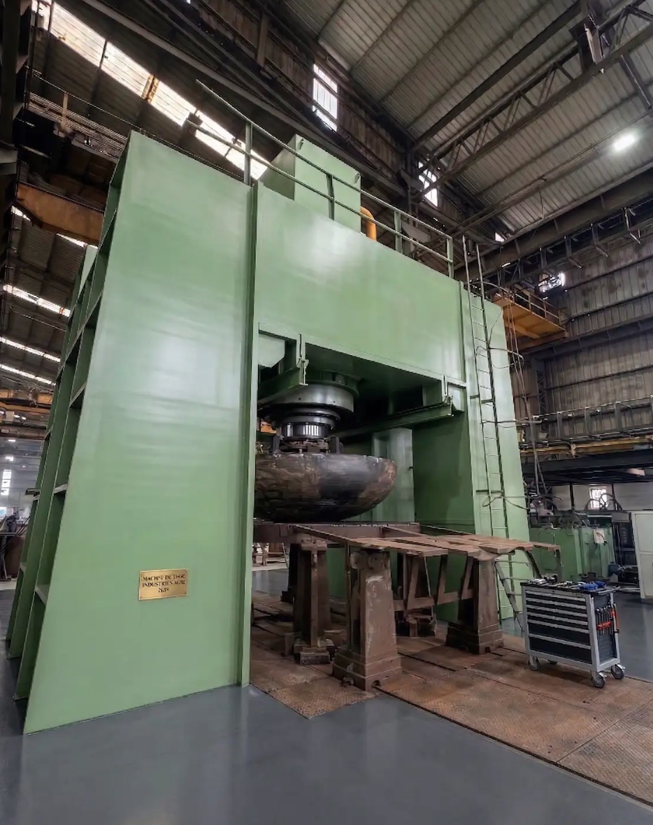 ICEM 2,500 Ton Hot Forming Press at Wada