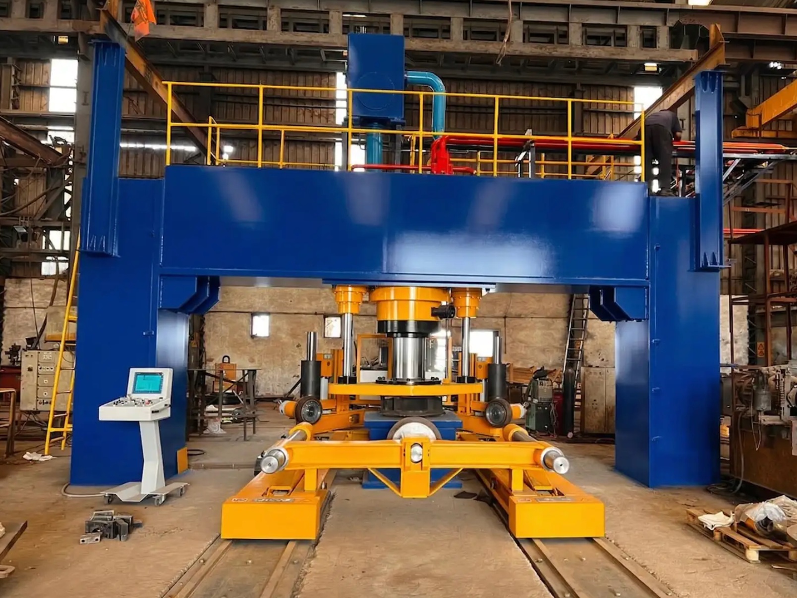 ICEM Faccin Automatic Manipulator + 1,000T Press at Wada